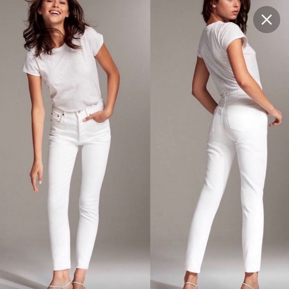 Aritzia Denim Forum Yoko Highrise Slim 28L